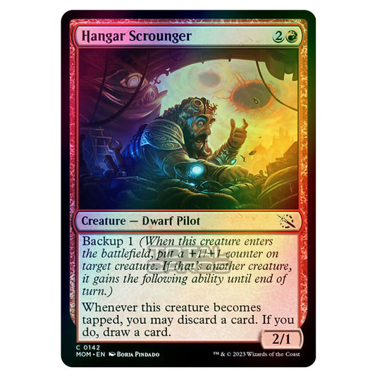 Magic The Gathering - March of the Machine - Hangar Scrounger - 0142 (Foil)