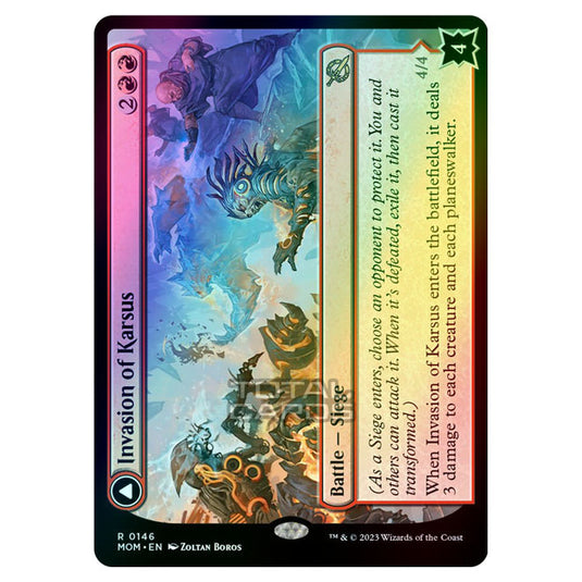 Magic The Gathering - March of the Machine - Invasion of Karsus / Refraction Elemental - 0146 (Foil)