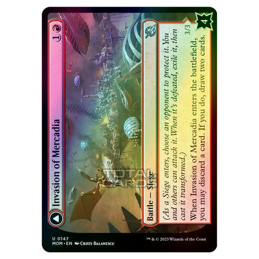 Magic The Gathering - March of the Machine - Invasion of Mercadia / Kyren Flamewright - 0147 (Foil)