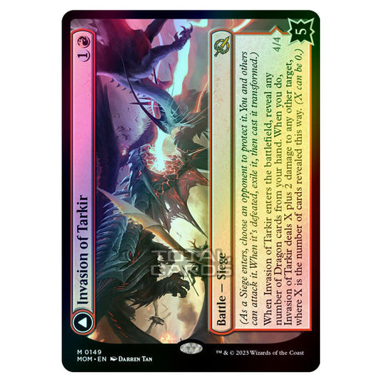 Magic The Gathering - March of the Machine - Invasion of Tarkir / Defiant Thundermaw - 0149 (Foil)