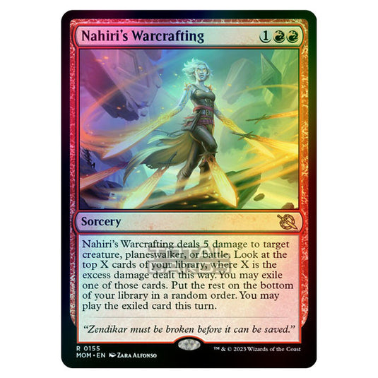 Magic The Gathering - March of the Machine - Nahiri's Warcrafting - 0155 (Foil)