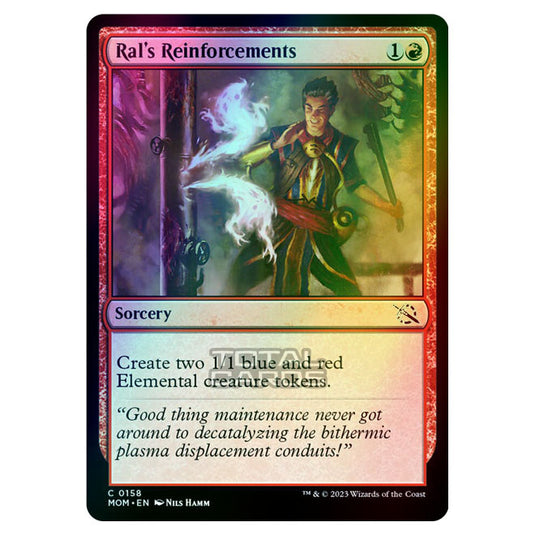 Magic The Gathering - March of the Machine - Ral's Reinforcements - 0158 (Foil)