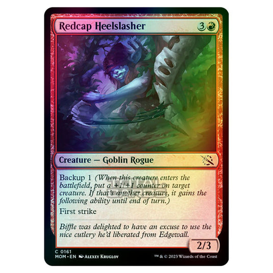 Magic The Gathering - March of the Machine - Redcap Heelslasher - 0161 (Foil)