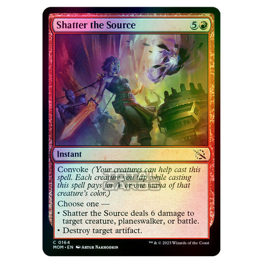 Magic The Gathering - March of the Machine - Shatter the Source - 0164 (Foil)