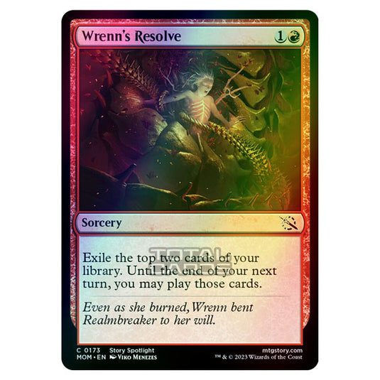 Magic The Gathering - March of the Machine - Wrenn's Resolve - 0173 (Foil)