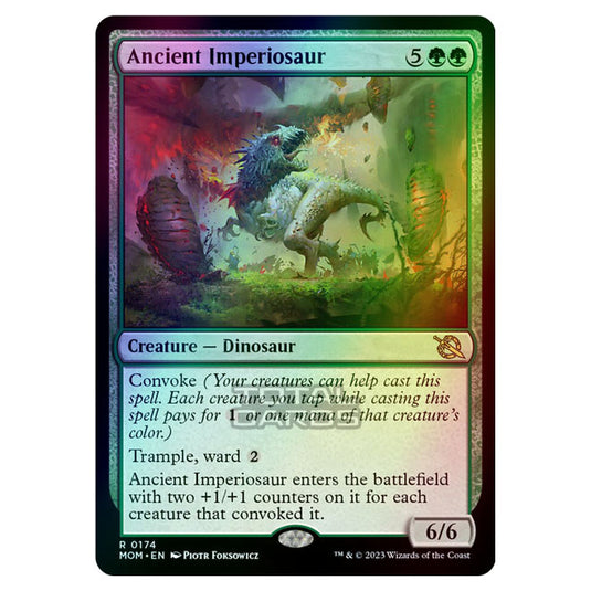 Magic The Gathering - March of the Machine - Ancient Imperiosaur - 0174 (Foil)