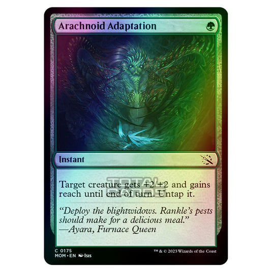 Magic The Gathering - March of the Machine - Arachnoid Adaptation - 0175 (Foil)