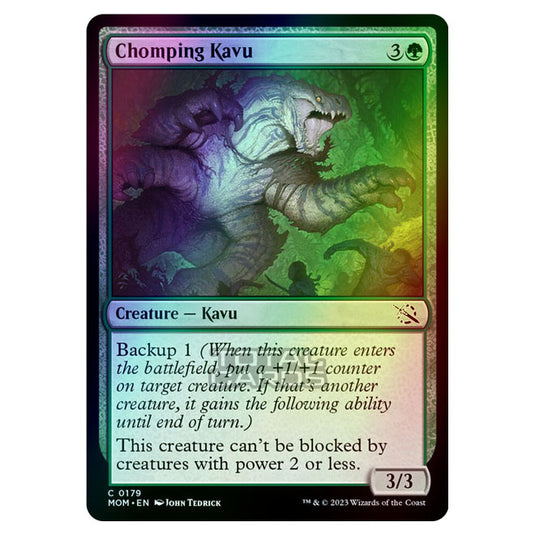 Magic The Gathering - March of the Machine - Chomping Kavu - 0179 (Foil)