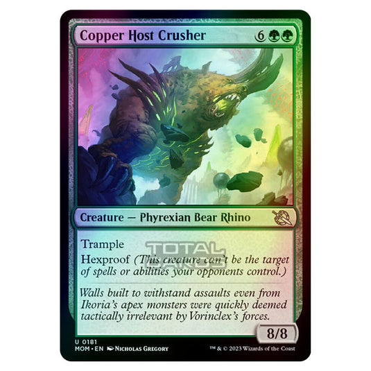 Magic The Gathering - March of the Machine - Copper Host Crusher - 0181 (Foil)