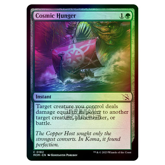 Magic The Gathering - March of the Machine - Cosmic Hunger - 0182 (Foil)