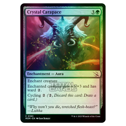 Magic The Gathering - March of the Machine - Crystal Carapace - 0183 (Foil)