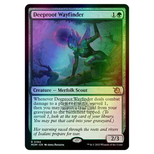 Magic The Gathering - March of the Machine - Deeproot Wayfinder - 0184 (Foil)