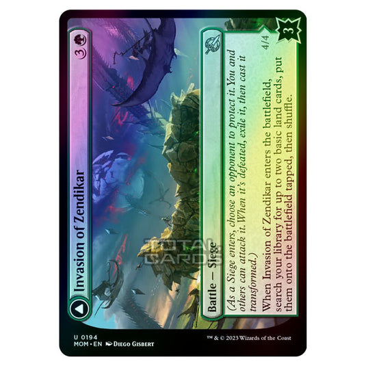 Magic The Gathering - March of the Machine - Invasion of Zendikar / Awakened Skyclave - 0194 (Foil)