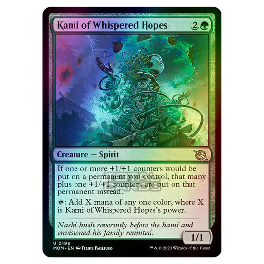 Magic The Gathering - March of the Machine - Kami of Whispered Hopes - 0196 (Foil)