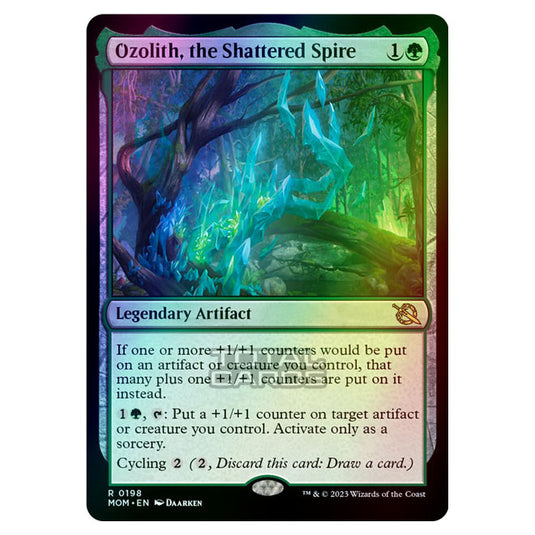 Magic The Gathering - March of the Machine - Ozolith, the Shattered Spire - 0198 (Foil)