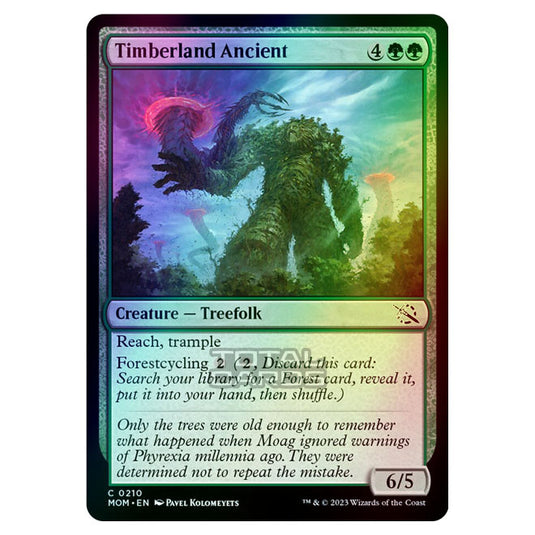 Magic The Gathering - March of the Machine - Timberland Ancient - 0210 (Foil)