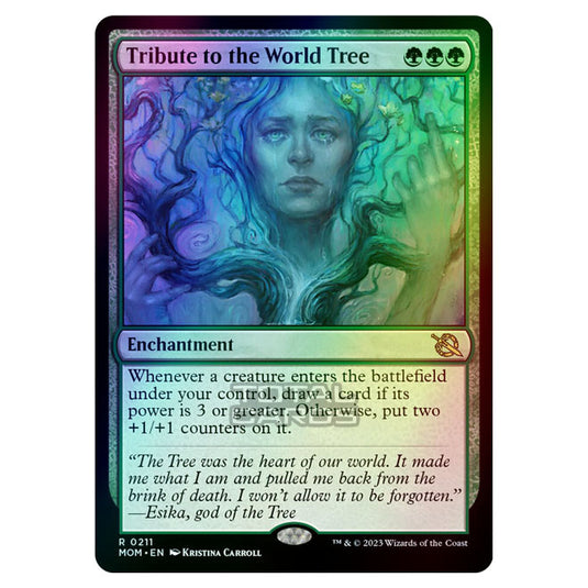 Magic The Gathering - March of the Machine - Tribute to the World Tree - 0211 (Foil)