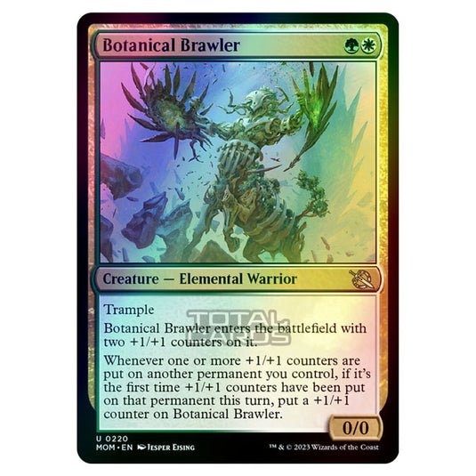 Magic The Gathering - March of the Machine - Botanical Brawler - 0220 (Foil)