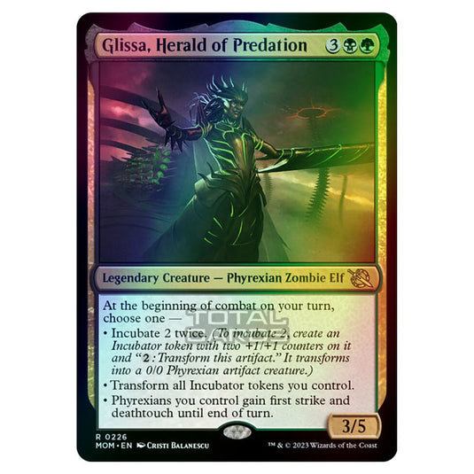 Magic The Gathering - March of the Machine - Glissa, Herald of Predation - 0226 (Foil)