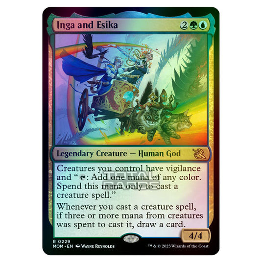 Magic The Gathering - March of the Machine - Inga and Esika - 0229 (Foil)