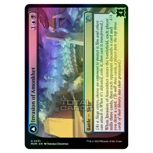 Magic The Gathering - March of the Machine - Invasion of Amonkhet / Lazotep Convert - 0231 (Foil)