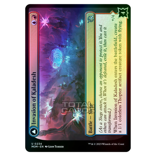 Magic The Gathering - March of the Machine - Invasion of Kaladesh / Aetherwing, Golden-Scale Flagship - 0234 (Foil)