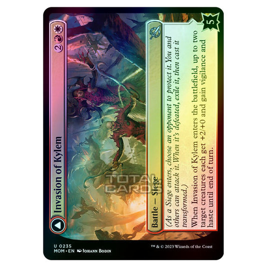 Magic The Gathering - March of the Machine - Invasion of Kylem / Valor's Reach Tag Team - 0235 (Foil)