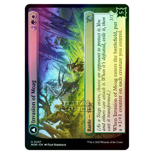 Magic The Gathering - March of the Machine - Invasion of Moag / Bloomwielder Dryads - 0237 (Foil)