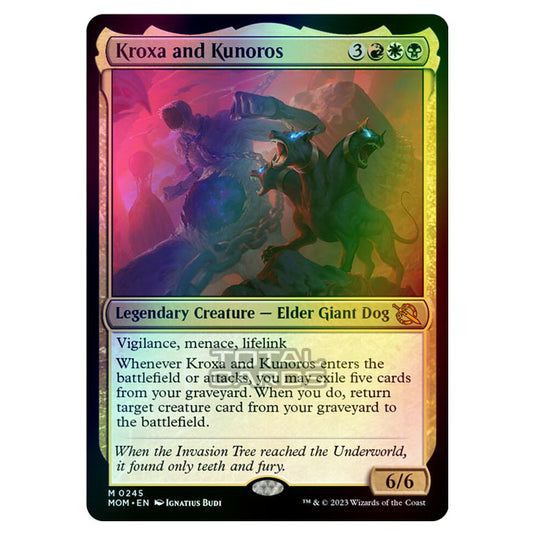 Magic The Gathering - March of the Machine - Kroxa and Kunoros - 0245 (Foil)