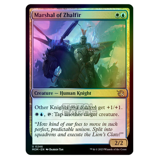 Magic The Gathering - March of the Machine - Marshal of Zhalfir - 0246 (Foil)