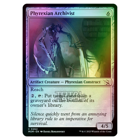 Magic The Gathering - March of the Machine - Phyrexian Archivist - 0262 (Foil)