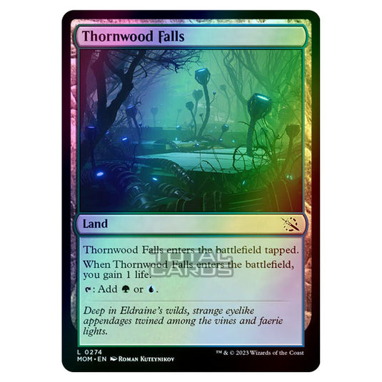 Magic The Gathering - March of the Machine - Thornwood Falls - 0274 (Foil)