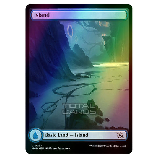 Magic The Gathering - March of the Machine - Island - 0284 (Foil)