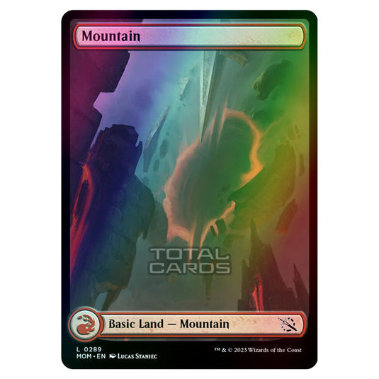 Magic The Gathering - March of the Machine - Mountain - 0289 (Foil)