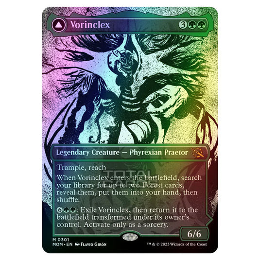 Magic The Gathering - March of the Machine - Vorinclex / The Grand Evolution (Showcase Card)  - 0301 (Foil)