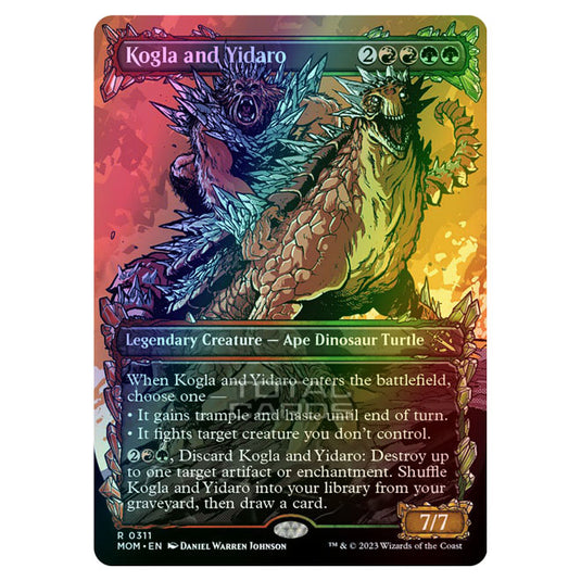 Magic The Gathering - March of the Machine - Kogla and Yidaro (Showcase Card)  - 0311 (Foil)