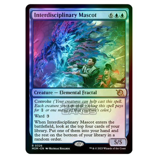 Magic The Gathering - March of the Machine - Interdisciplinary Mascot (Jumpstart Card)  - 0326 (Foil)