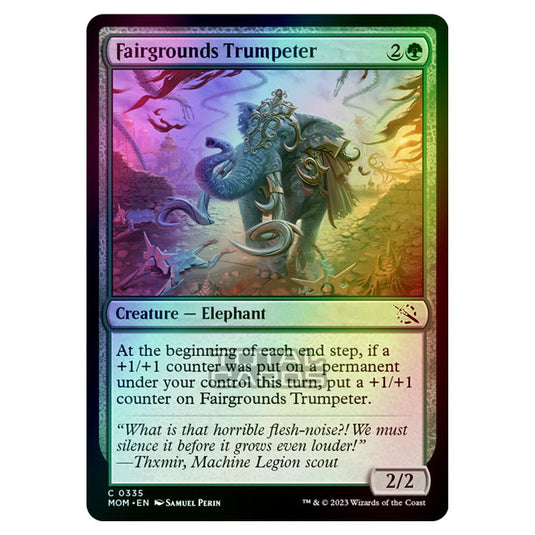 Magic The Gathering - March of the Machine - Fairgrounds Trumpeter (Jumpstart Card)  - 0335 (Foil)