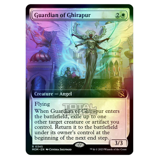 Magic The Gathering - March of the Machine - Guardian of Ghirapur (Extended Art Card)  - 0345 (Foil)