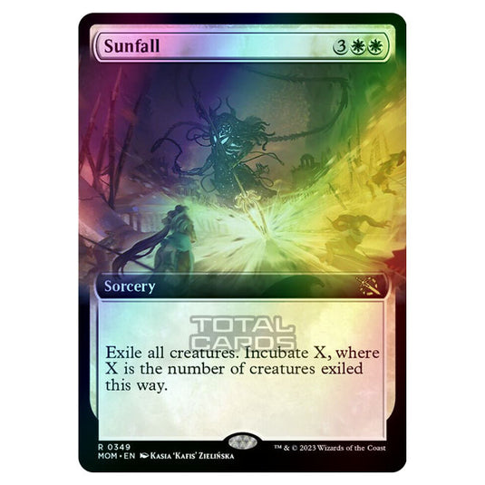Magic The Gathering - March of the Machine - Sunfall (Extended Art Card)  - 0349 (Foil)