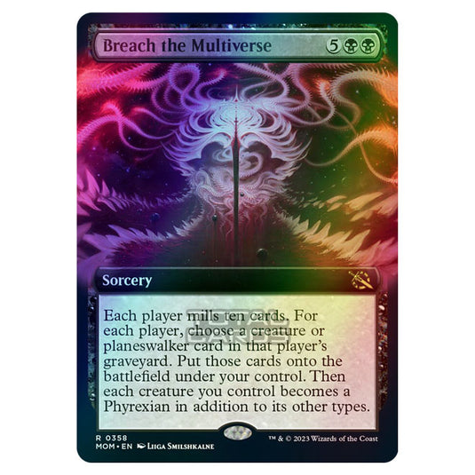 Magic The Gathering - March of the Machine - Breach the Multiverse (Extended Art Card)  - 0358 (Foil)