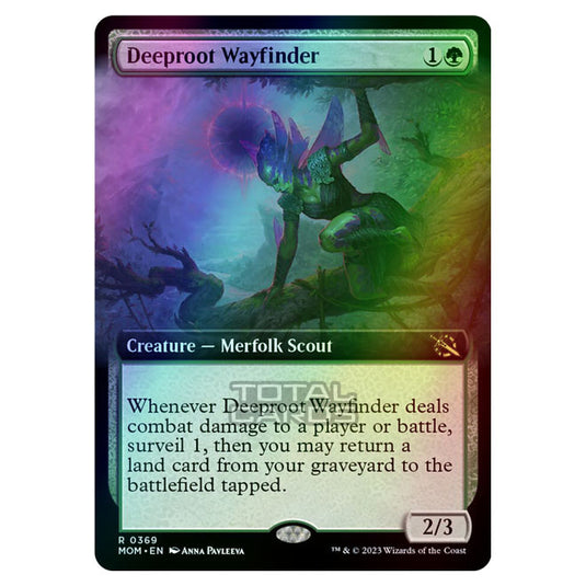 Magic The Gathering - March of the Machine - Deeproot Wayfinder (Extended Art Card)  - 0369 (Foil)