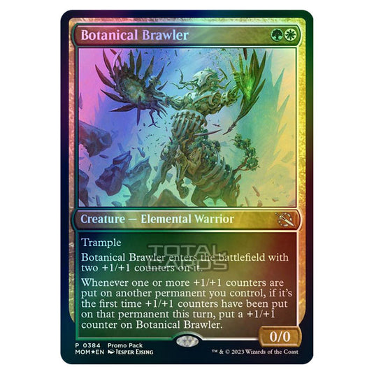 Magic The Gathering - March of the Machine - Botanical Brawler - 0384 (Foil)