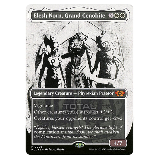 Magic The Gathering - Multiverse Legends - Elesh Norn, Grand Cenobite (Showcase Card) - 0003