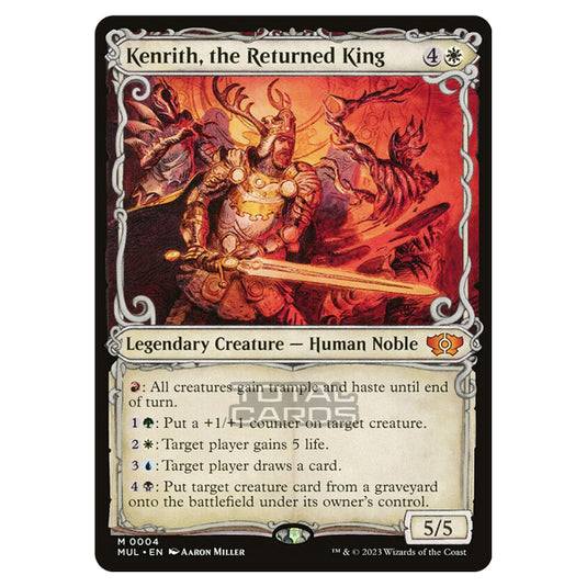 Magic The Gathering - Multiverse Legends - Kenrith, the Returned King (Showcase Card) - 0004