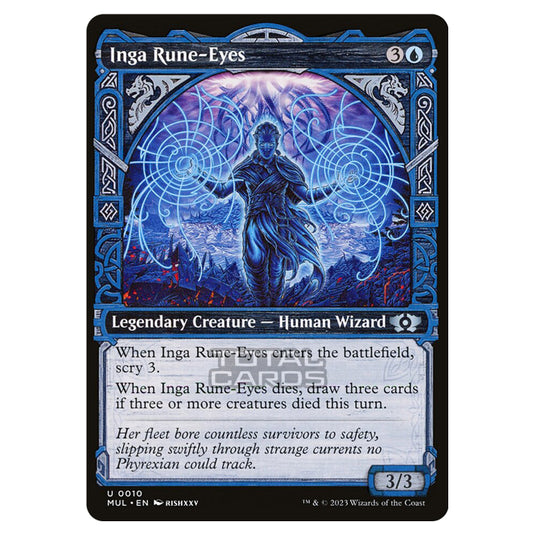 Magic The Gathering - Multiverse Legends - Inga Rune-Eyes (Showcase Card) - 0010