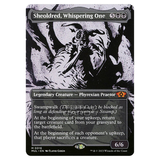 Magic The Gathering - Multiverse Legends - Sheoldred, Whispering One (Showcase Card) - 0016