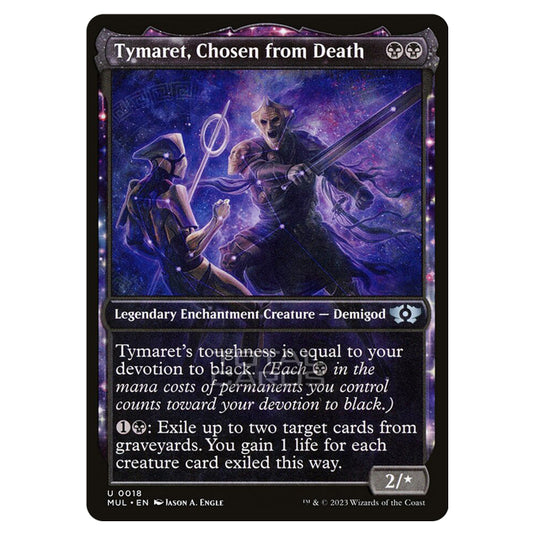 Magic The Gathering - Multiverse Legends - Tymaret, Chosen from Death (Showcase Card) - 0018