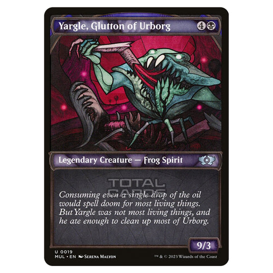 Magic The Gathering - Multiverse Legends - Yargle, Glutton of Urborg (Showcase Card) - 0019