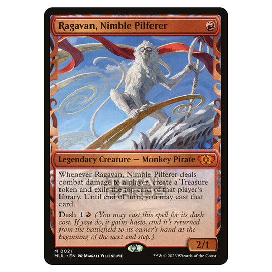 Magic The Gathering - Multiverse Legends - Ragavan, Nimble Pilferer (Showcase Card) - 0021